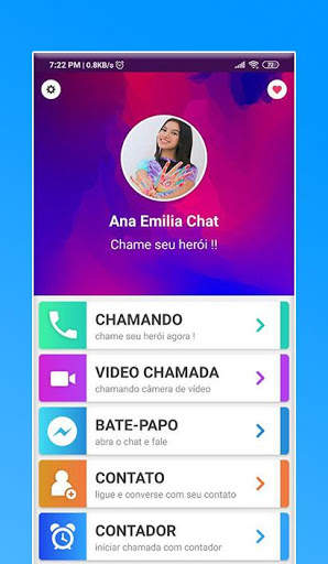 tv ana emilia Fake Video Call in real life screenshot 1