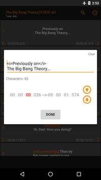 Subtitle Downloader & Editor: Editing and Sync screenshot 5
