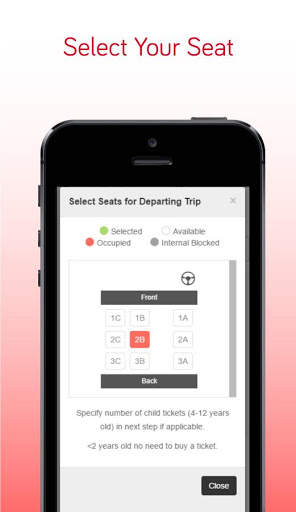Billion Stars Express Bus Ticket Online Booking screenshot 3