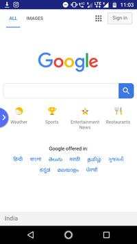 Indian google screenshot 1
