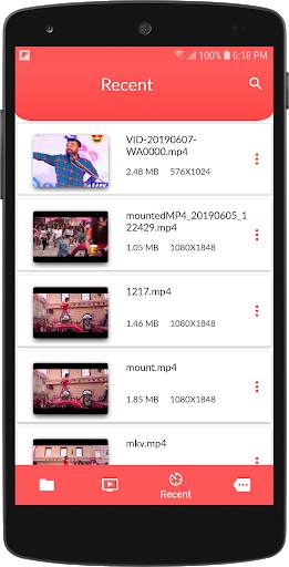 Video player App: Free HD Video player for Android 2 تصوير الشاشة