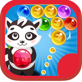 Raccoon Rescue Bubble Shooter icon