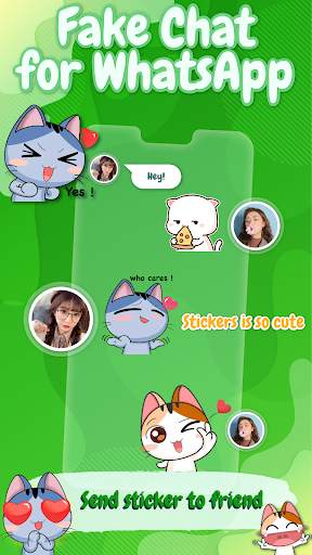 Fake chat, video call Wa screenshot 6