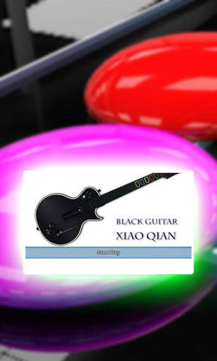 Black Guitar Hero screenshot 1