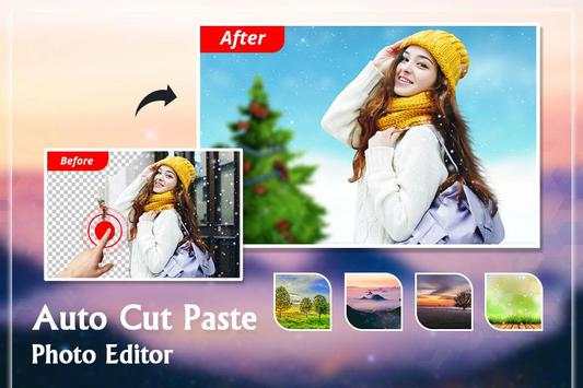 Photo Cut Paste Eraser Editor 1 تصوير الشاشة