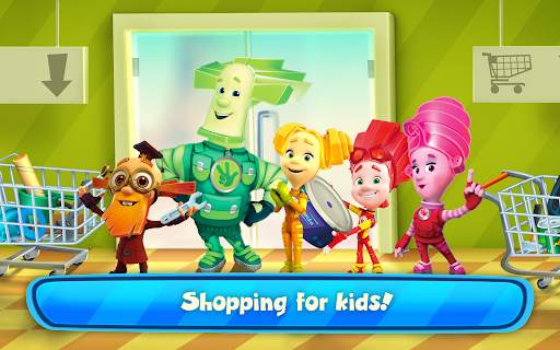 The Fixies: Supermarket Games! screenshot 1