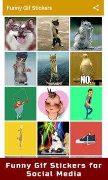 Funny Gif Stickers screenshot 8