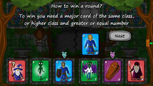 Card Game four races screenshot 4