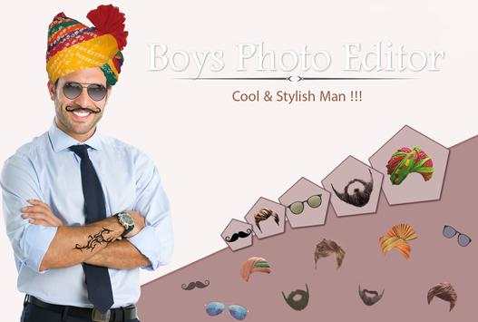 Boys Photo Editor  New 6 تصوير الشاشة