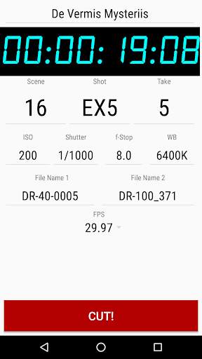 Clean Slate – Clapperboard & Log screenshot 3