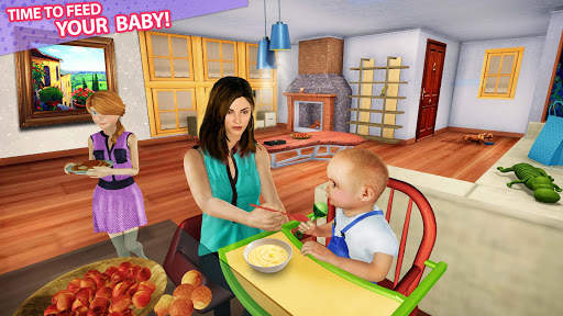 Single Mom Baby Simulator screenshot 1