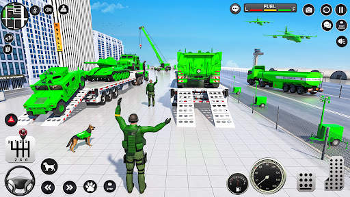 US Army Truck Transport Games screenshot 2