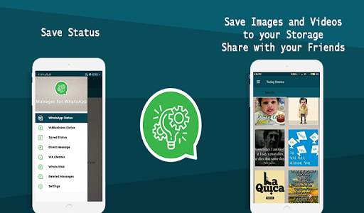 Manager for WhatsApp - Status Saver screenshot 1