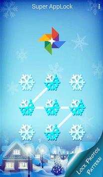 AppLock theme snow sky screen screenshot 2