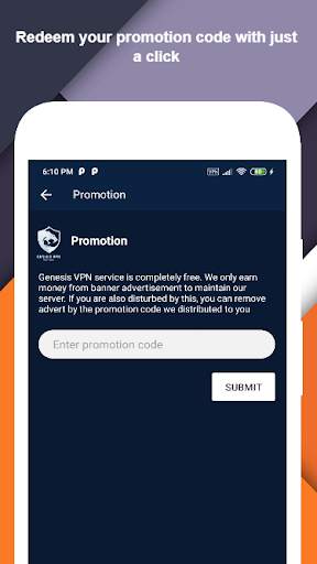 VPN Free - Genesis Hotspot VPN screenshot 6
