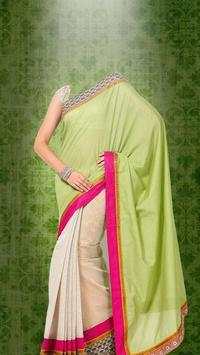 Woman Saree Photo Montage screenshot 3