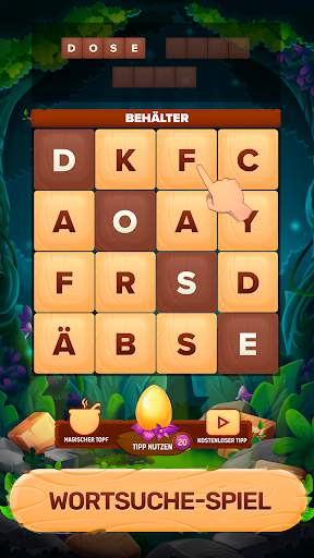 Wortsuche-Spiel Puzzle screenshot 1
