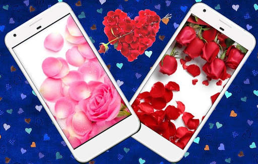 Rose petals Live Wallpaper screenshot 3