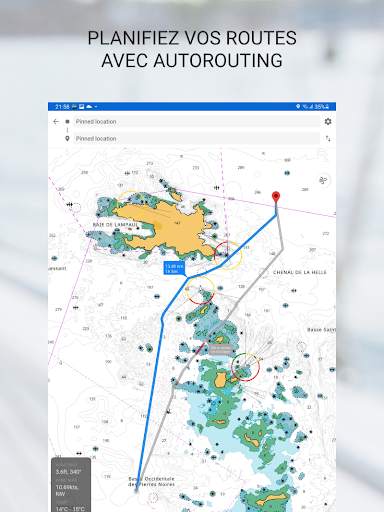 C-MAP: Cartes marines screenshot 20