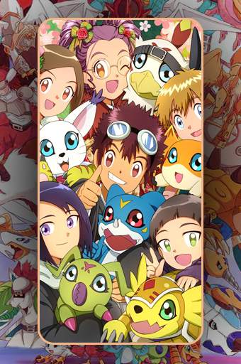 Digimon Adventure Anime Wallpaper screenshot 2