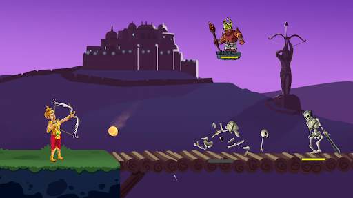 Little Archer - Indian War Game screenshot 1