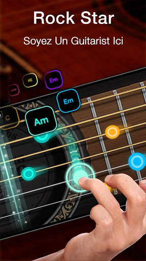 Real Guitare Gratuite - Jeu de Rythme & Accords screenshot 1