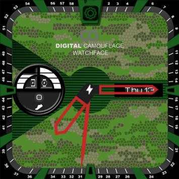 App launcher watchface Army screenshot 14