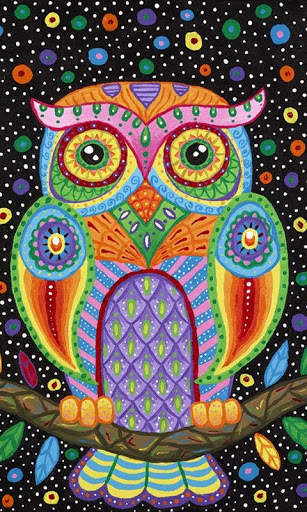 Funny Owl Wallpaper screenshot 3