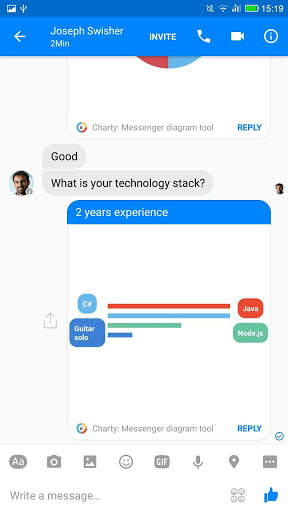 Charty: Messenger diagram tool screenshot 12