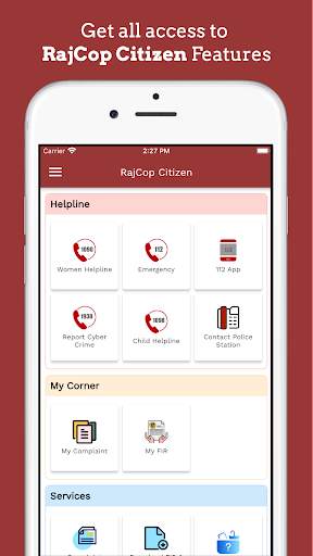 RajCop Citizen screenshot 1