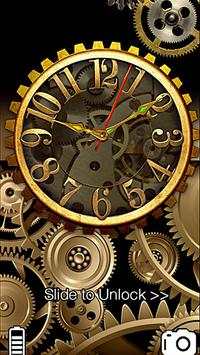 Mechanical Equipment Gear Metal Locker Theme screenshot 1
