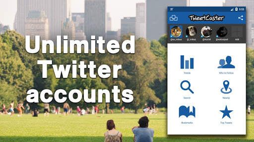 TweetCaster for Twitter screenshot 2