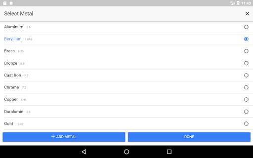 Metal Weight Calculator - Metallo screenshot 8
