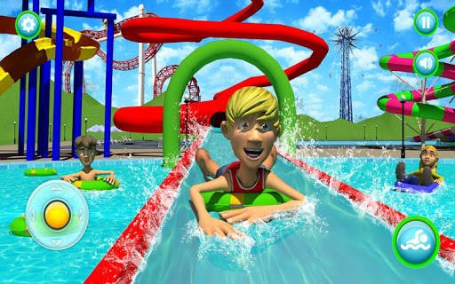 Water Slide Extreme: Adventure Water Park Games 3D screenshot 1