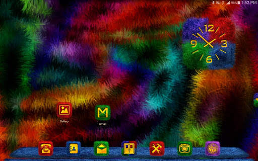 TSF NEXT ADW NOVA LAUNCHER FUZZY THEME screenshot 10