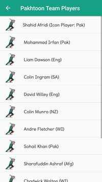 T 10 Cricket League Schedule 2018 screenshot 6