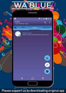 GB WA Warna Biru Terbaru screenshot 2