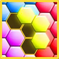 Gems block hexa puzzle games: Jewel jigsaw puzzles logo