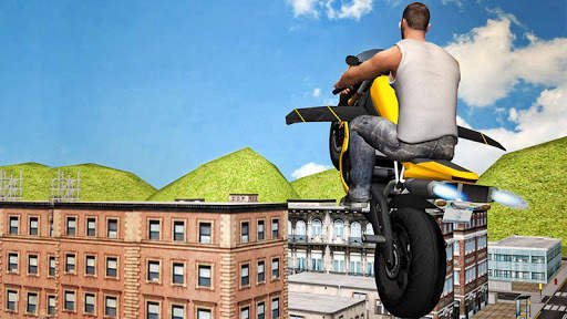 Fliegen Moto Racer 3D screenshot 4