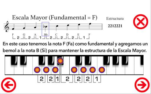 Escalas para Piano PRO. screenshot 4