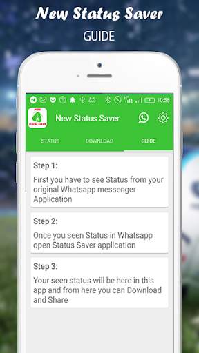 New Status Saver: Downloader for Whatsapp App screenshot 1
