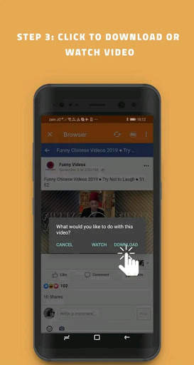 Video Downloader for facebook screenshot 1