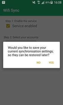 Wifi ON/OFF Sync screenshot 2