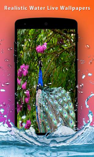 Peacock Feather Live Wallpaper screenshot 4