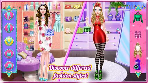 Stylish Sisters - Fashion Game 4 تصوير الشاشة