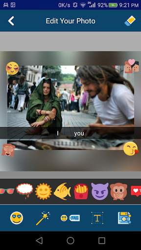 Photo Status Design Editor screenshot 3