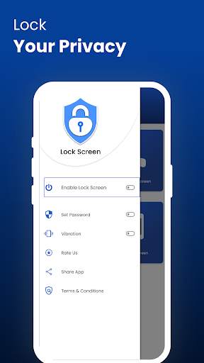 Smart touch App lock screen screenshot 8