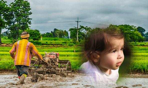 Village agriculture photo frame application screenshot 7
