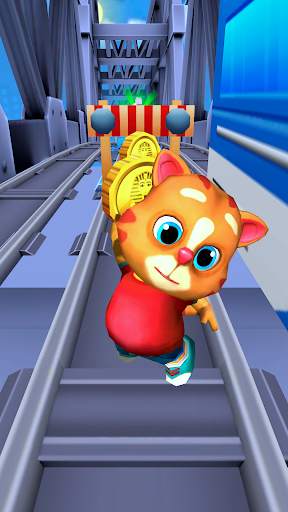 Cute Cat Simulator Run 3D screenshot 1