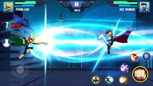 Stickman Superhero - Super Stick Heroes Fight screenshot 2